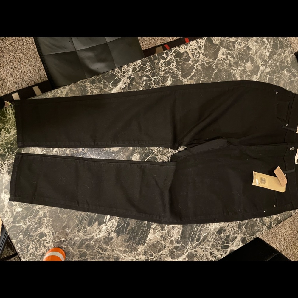 Womens Levi’s black skinny jeans